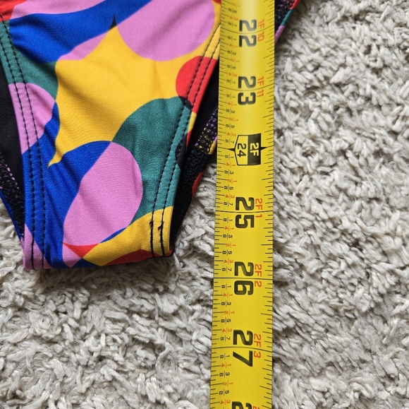 Beach Riot one piece swimsuit colorful artsy womens XS - Picture 6 of 9